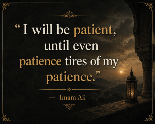 Quotes of Imam Ali
